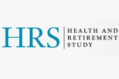 Health and Retirement Study logo.