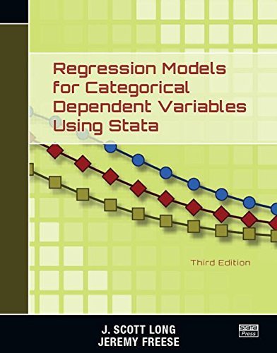 Cover of Long and Freese, Regression Models for Categorical Dependent Variables Using Stata, third edition.